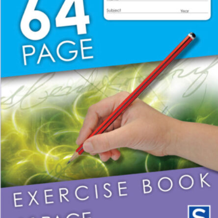 BOOK EXERCISE WRITER PREMIUM A4 8MM RULED 64 PGS (NOT DOTTED THIRDS)