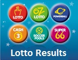 lotto results button